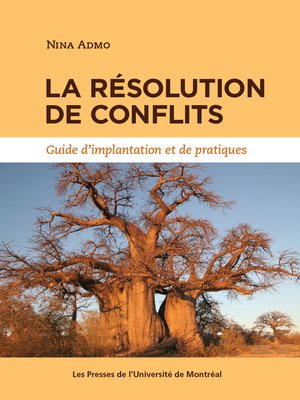 cover image of La résolution de conflits